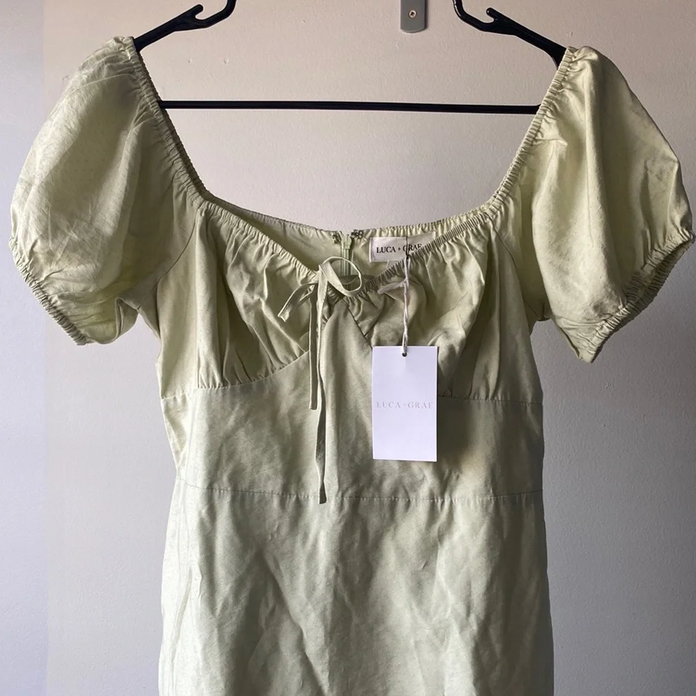 The perfect little green dress! New with tags. Brand: Luca + Grae - Picture 5 of 5